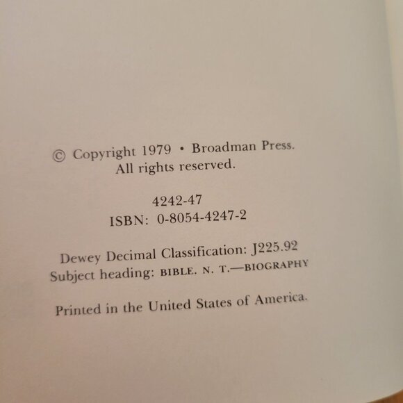 11 Vintage 1970s Broadman Bible Story Books Childrens Religious Set Home Decor - Picture 3 of 4